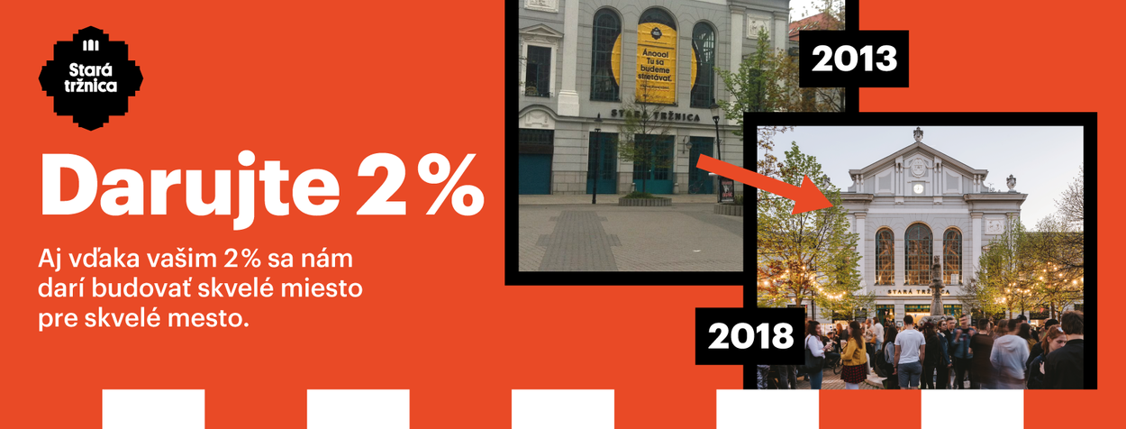 With your 2% we are able to create a great place for a great city!