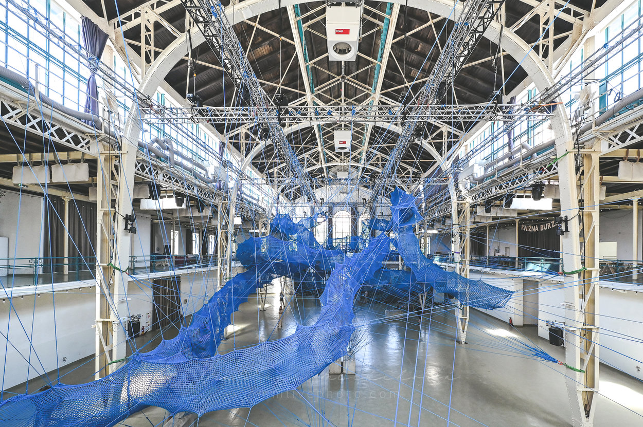 Experience contemporary art from a different perspective! Tangle in Tube, the visual net.