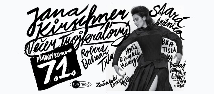 Večer Trojkráľový: Jana Kirschner