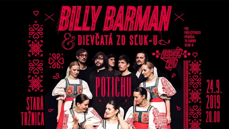 Billy Barman & the girls from SĽUK - Silently (SĽUK 70 years)