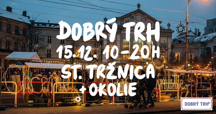 Dobrý trh in the Old Market Hall and its surroundings