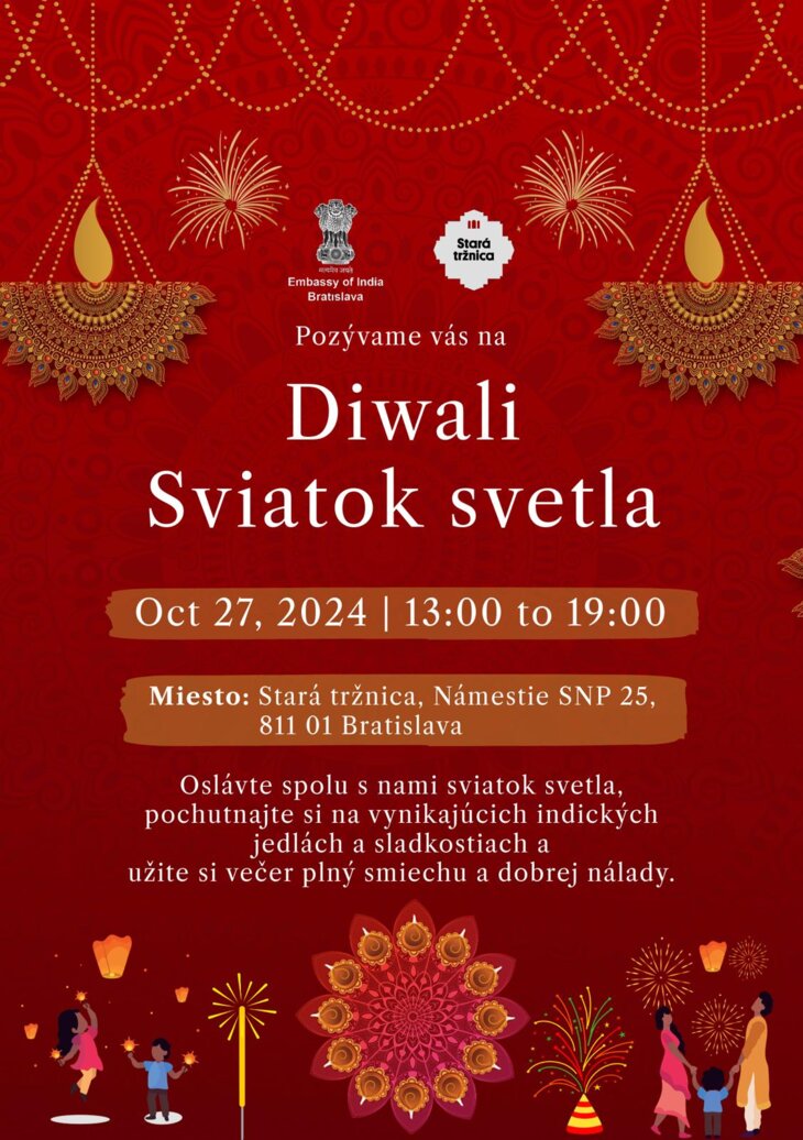 Diwali sviatok svetla